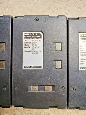 Po259-po264 Duracell Digital Camera Battery Charging Plate Lot Of 6 #spo259-264 Used Pics #3