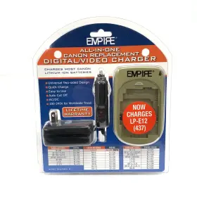 Dvu-can1 Empire Universal 2-sided Canon Li-ion Battery Charger Charges 41 Different Batteries