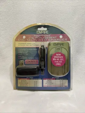 Empire Dvu-jvc1 All In One Jvc Digital/video Charger Model Dvu-jvc 1 New