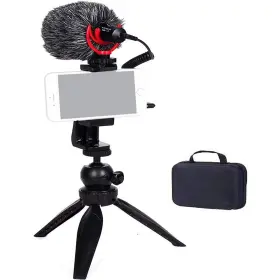 Vm-i2 Fenxbzy Vitopal Universal Video Microphone Kit For Smartphones Dslr Camera Vl