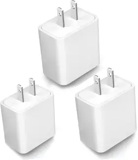 Ftuinl 445033065085 3 Pack Usb Charger 5v 2a 10w Ac Dc Power Adapter For Wyze Cam V1 V2 V3 V4 Pan G