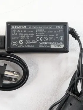 Ac-5vc Fujifilm Fuji Camera Ac Power Adapter 120-240v 13 W Dc 5 1.5a Original #2