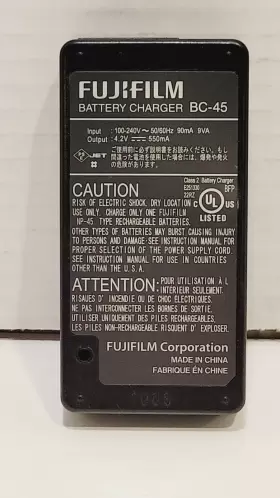 Np-45a Fujifilm Bc-45 Genuine Rapid Battery Charger For Fuji Np-45 Or Np-50 #3