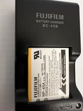Bc-45b Fujifilm Genuine Digital Camera Battery Charger With #3