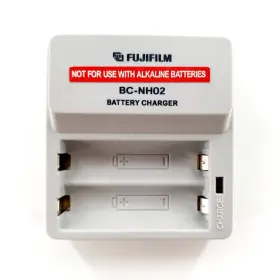 Bc-nh02 Fujifilm Genuine Aa Battery Wall Charger Original Oem