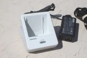 Cp-fx700 Fujifilm - Charging Cradle- Ac Power For F700 Tested #2