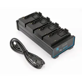 1829635 Fx Lion 1004819 Pl-sp40 Quad-channel Universal Dv Li-ion Battery Charger - Sku#1829635