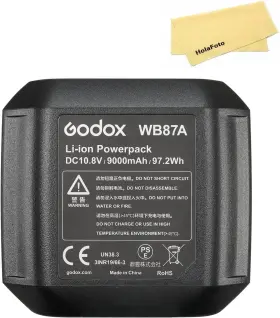 Godox-wb87a Godox Wb87a Battery Pack 10.8v/9000mah For Ad600 Ad600b Ad600bm Ad600m