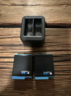 Asdbc001 Gopro Fusion Dual Battery Charger With - Black