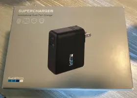 Awalc002 Gopro Supercharger International Dual-port Charger Black New