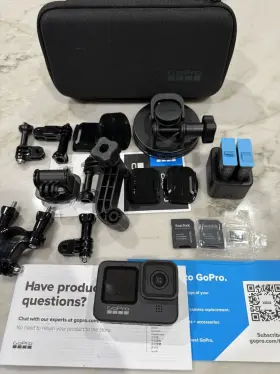 Hero9 Gopro Spbl1 2 Batteries Charger Attachments