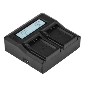 Gx-ch2-lpe10 Green Extreme Dual Smart Charger With Lcd Screen For Canon Lp-e10 #gx-ch2-lpe10