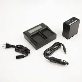 Vdxgvmdcbpa6 Gvm Dual Charger With Bp-a60 Battery For Canon C300 Mark Ii C200 C200b 1783432
