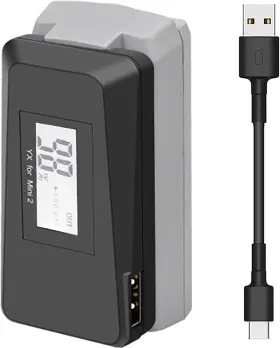 Hanatora 313103493427 Usb Battery Charger With Quick Charge 3.0 For Dji Mini 4k/2/mini Se/2 S