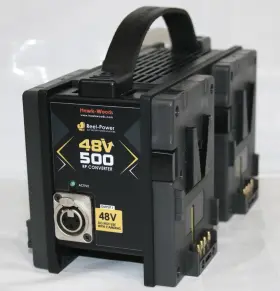 48v-rp Hawk-woods Reel Power 4-way V-mount Battery 48 Vdc Adapter Tested