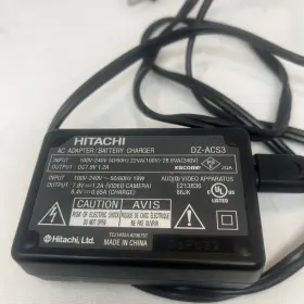 Dz-acs3 Hitachi Genuine Ac Adapter/battery Charger Only For Dvd Camcorder #2