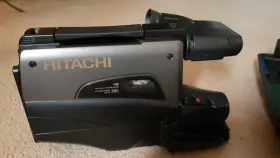 Vm-2700a Hitachi Vhs Camcorder/ Works With Ac Power Supply #3
