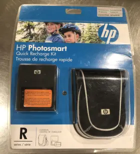 L1810a Hp Photosmart Quick Recharge Kit For R-series Cameras- Case Battery Charger