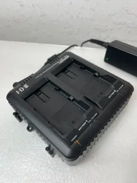 Idx Lc-2j 2-channel Charger For Jvc Ssl-jvc50 7.4v Batteries Hm600-hm200