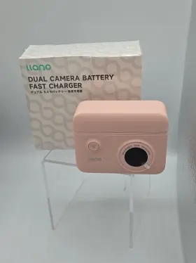 Ljn-cs001 Iiano Dual Camera Battery Fast Charger Model Pink New Sealed