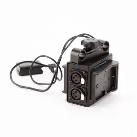 8pasa7 Indipro Power Grid Xlr Audio Box With Dual Lp-e6 Plates For Sony A7 Camera