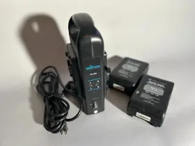 Pd2bch Indipro V-mount Dual Battery Charger 2 Intellytech 95w Vmount Batteries
