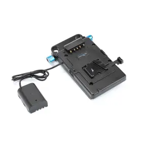 Dmw-blf19 Indipro Pdvgh45 V-mount Plate To Panasonic Type Dummy Battery - Sku#2035899