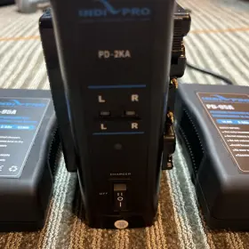 Pd-2ka Ion Pd-95a Indipro Tools Two 95wh Li-ion Batteries And Dual Charger Kit #2