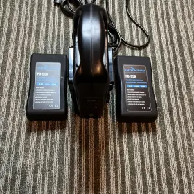 Pd-2ka Ion Pd-95a Indipro Tools Two 95wh Li-ion Batteries And Dual Charger Kit