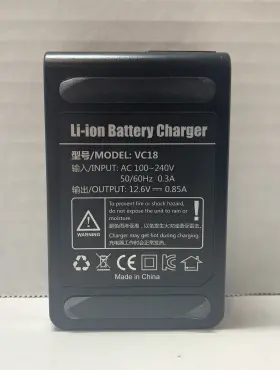Vc18 Ion Genuine Li-ion Battery Charger Model 12.6v 0.85a No Power Cord
