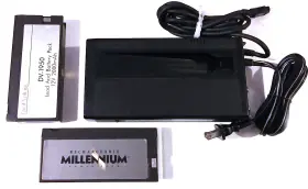 Vcqs0834 Jc Penny Millenium Dual-voltage Ac Camera Adaptor 2 Batteries 12v 2000 Mah Dv-1950 And Cvw3112