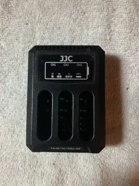 Jjc Dch-bln1 Usb Dual Battery Charger For Olympus Bln-1 B-bln1