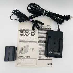 Gr-dvl500 Jvc Aa-v40 Aa-v40u Ac Adapter Battery Charger Manual Oem Original Gr-dvl500/300