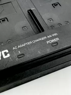 Aa-v50u Jvc Aa-v50 Ac Dual Battery Camcorder Charger With Tdk Adapter 2h Tested Ships Fast #2