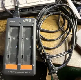 Bn-v712u Jvc Aa-v70u Ac Adaptor Charger For Battery Pack Power Cord Works