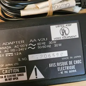Aa-v2u Jvc Nb-p7u Ac Power Adapter B #2