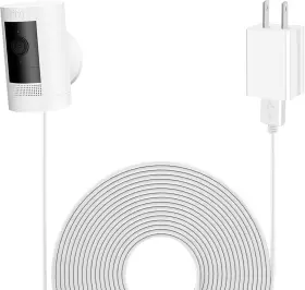 Kakajuelo 445056996908 Camera Power Cord Compatible With Ring Stick Up Cam 2nd/3rd Gen Battery/plug In