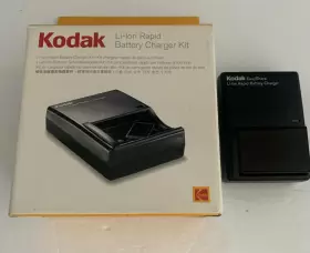 K5000 Kodak 041778312544 Easyshare Model Li-ion Rapid Battery Charger Kit Untested No Cord