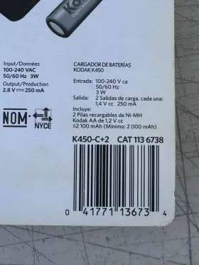K450 Kodak C-series Camera Battery Charger New Sealed Vintage #3