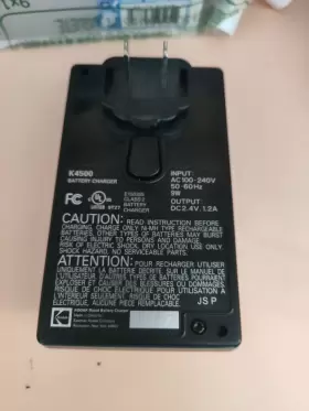 K4500 Kodak Ni-mh Rapid Battery Charger For Rechargeable Batteries Aa Size #3
