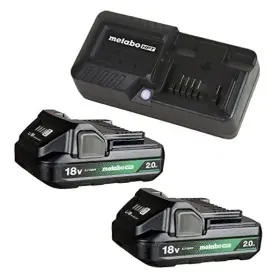 Uc18yksls Koki Holdings America Ltd 18v 2-pack Batteries And Charger Kit 2.0 Ah Include Charge