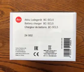 Bc-scl5 Leica 24002 Genuine Battery Charger For M10 Is Not Included #24002