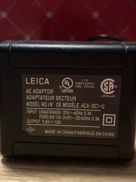 Aca-dc1-u Leica Ac Adapter For Digilux #2
