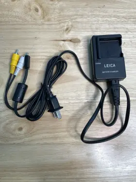 Leica Bd-dc10-e Battery Charger And Av Cable Lux 1 2 3 4 5 Genuine Authentic