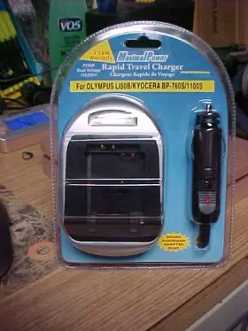 Kyocerabp-760s Maximal Power 878254002442 Travel Charger. Olympus L150b/kyocerabp-760s/1100s A1