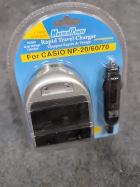 Np-70 Maximalpower Np-20 Np-60 Maximal Power Travel Charger For Casio New In Box