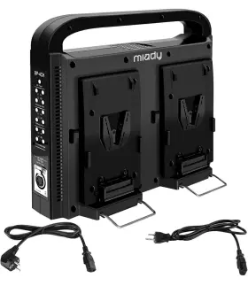 Hm2019092601 Miady Bp-4ch V-mount 4-channel Battery Charger For Dslr Video Camera