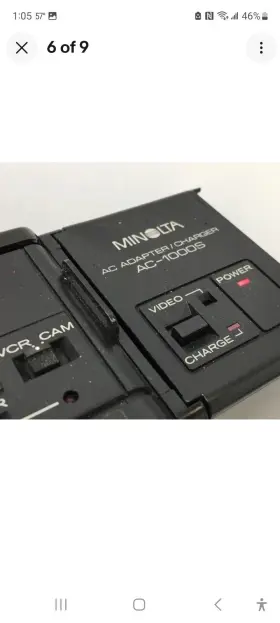 Ac-1000s Minolta Ac Adapter/charger #2