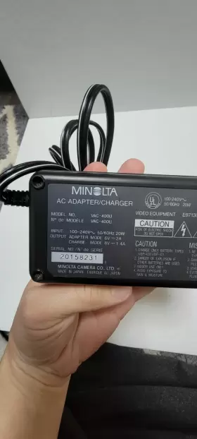 Vac-400u Minolta Ac Adapter/charger #3