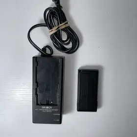 Vac-800u Minolta Oem Ac Adapter Charger Cable Authentic With Battery